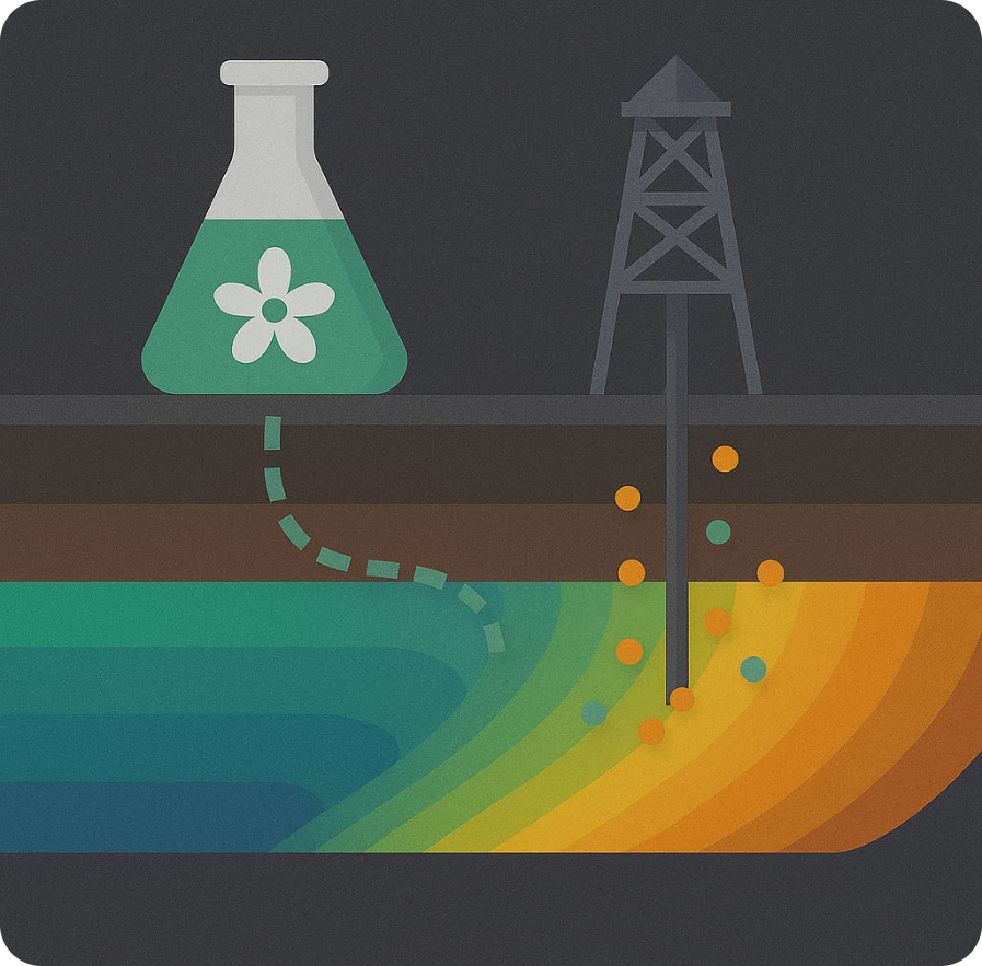 pioneers cutting-edge pore-to-core-to-field scale solutions to revolutionize enhancement of oil and gas production